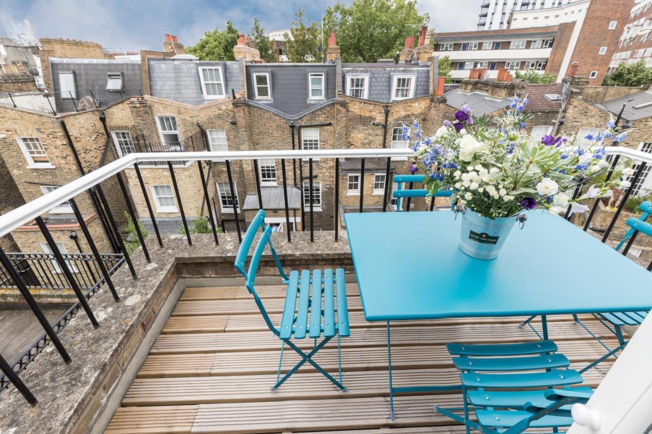 Charming Flat With Balcony In Pimlico Daire Londra Dış mekan fotoğraf